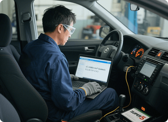 ECU（電子制御ユニット）のスキ
